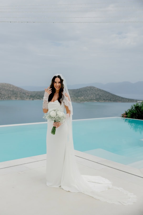 Minimal Chic Wedding In Soft Neutral Tones At Art Villas Greece