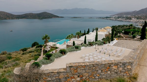 Minimal Chic Wedding In Soft Neutral Tones At Art Villas Greece