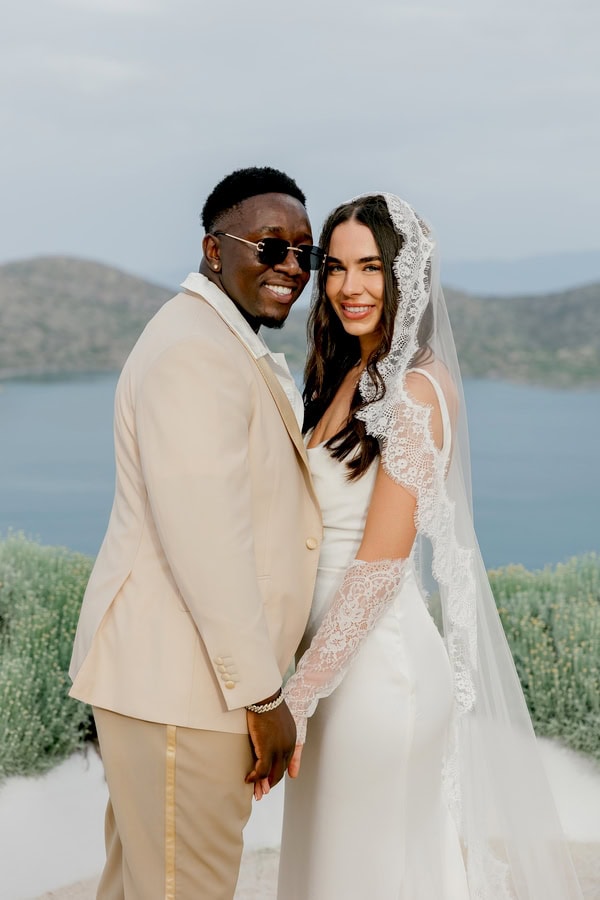 Minimal Chic Wedding In Soft Neutral Tones At Art Villas Greece