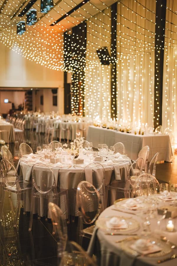 Modern Black White Wedding Decoration Disco Balls