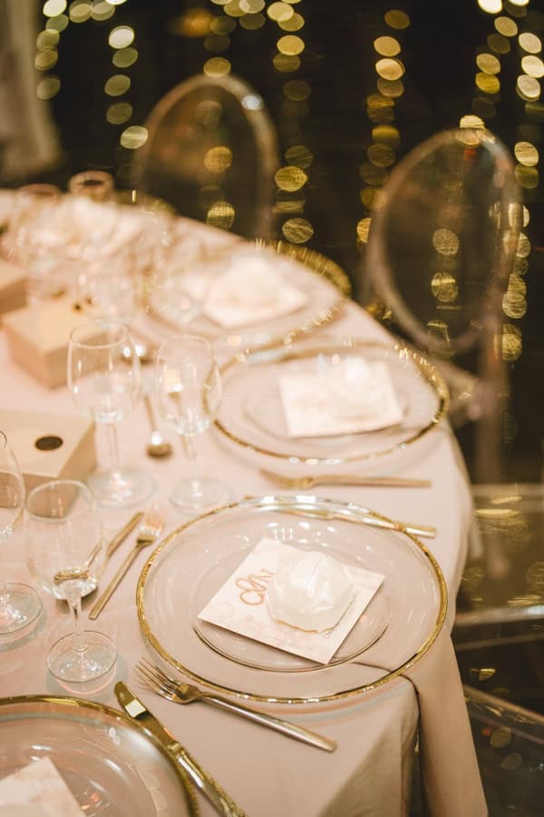 Modern Black White Wedding Decoration Disco Balls