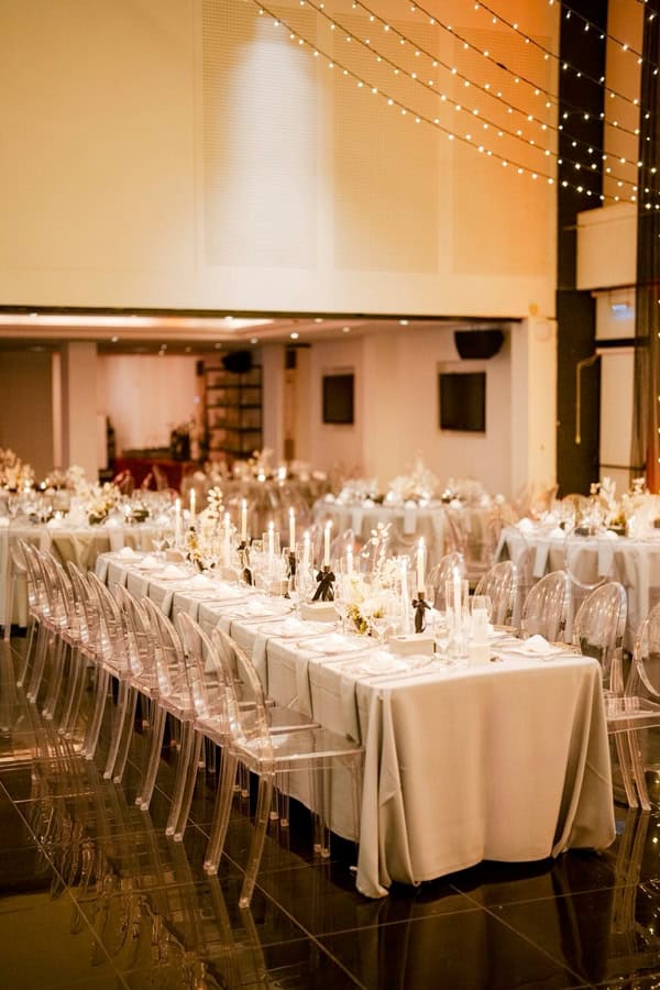 Modern Black White Wedding Decoration Disco Balls