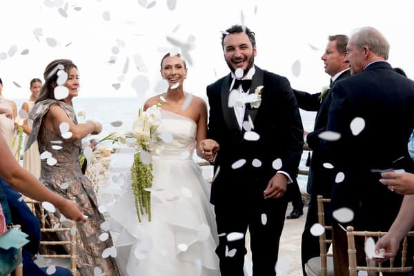 Modern quiet luxury wedding in Sifnos | Kendall & Taylor