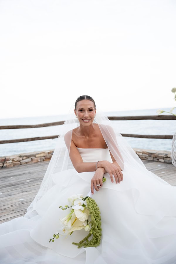 Modern Quiet Luxury Wedding Sifnos