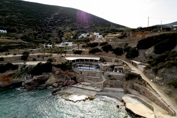 Modern Quiet Luxury Wedding Sifnos