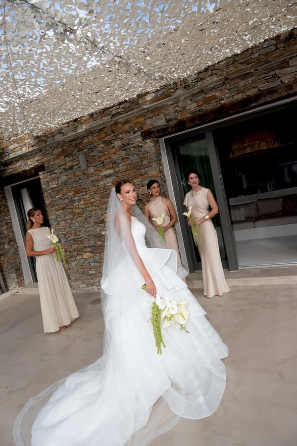 Modern Quiet Luxury Wedding Sifnos
