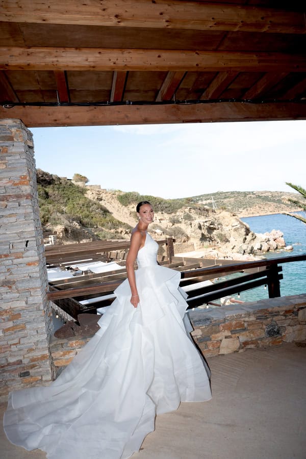 Modern Quiet Luxury Wedding Sifnos