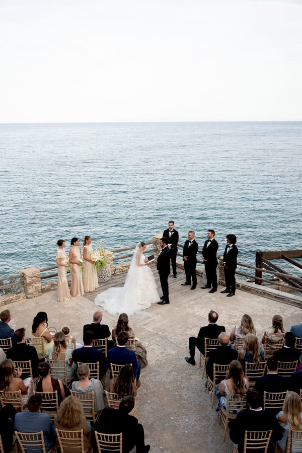 Modern Quiet Luxury Wedding Sifnos