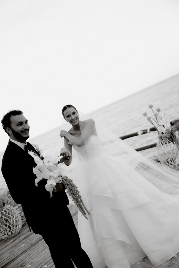 Modern Quiet Luxury Wedding Sifnos