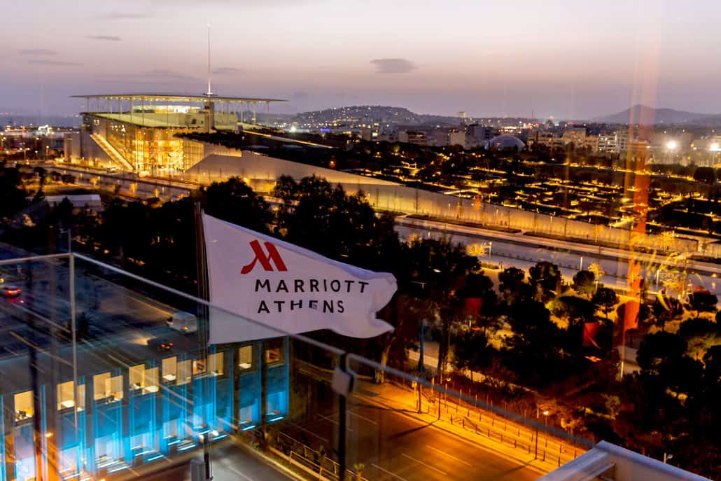 Plan your dream wedding in Athens at Athens Marriott Hotel