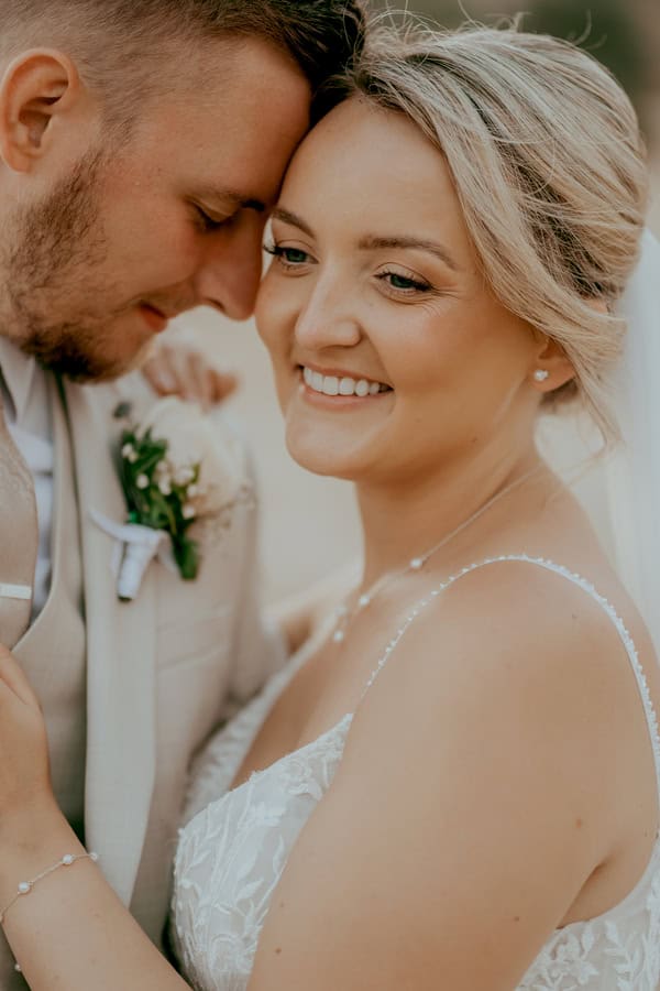 Romantic Destination Wedding Roses Lisianthus