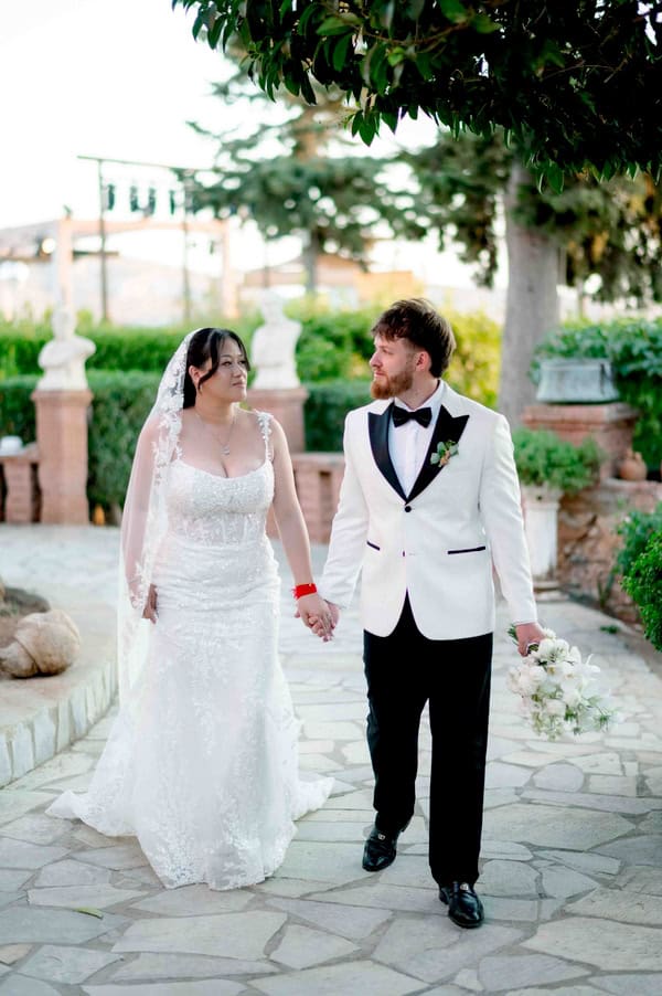 Romantic Garden Wedding Pastel Colors Athens