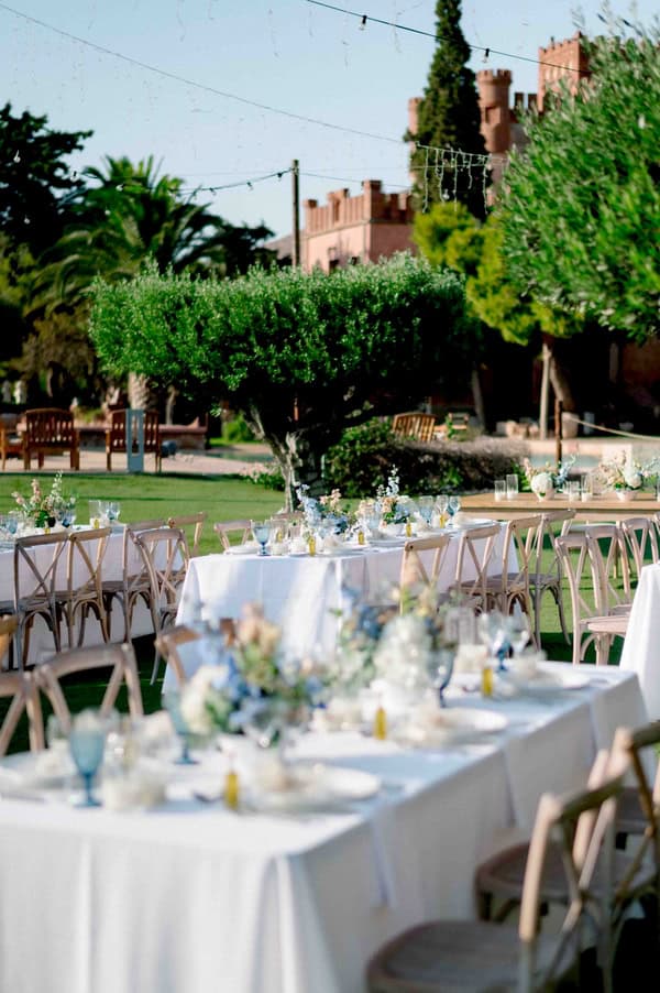 Romantic Garden Wedding Pastel Colors Athens
