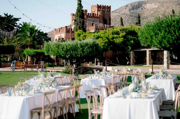Romantic Garden Wedding Pastel Colors Athens