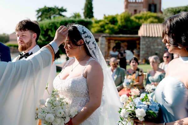 Romantic Garden Wedding Pastel Colors Athens