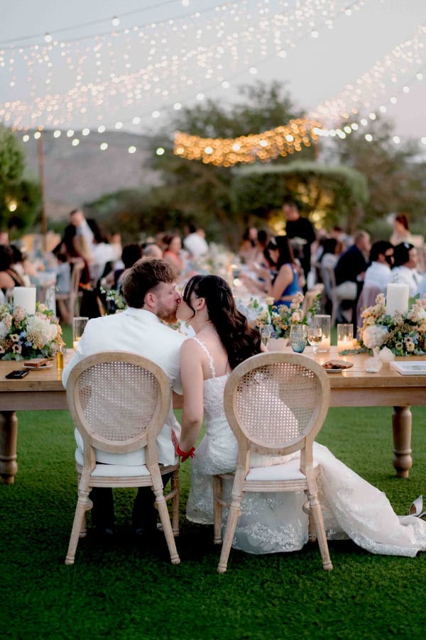 Romantic Garden Wedding Pastel Colors Athens