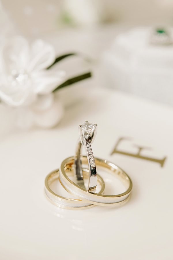 Romantic Summer Wedding White Details Larissa