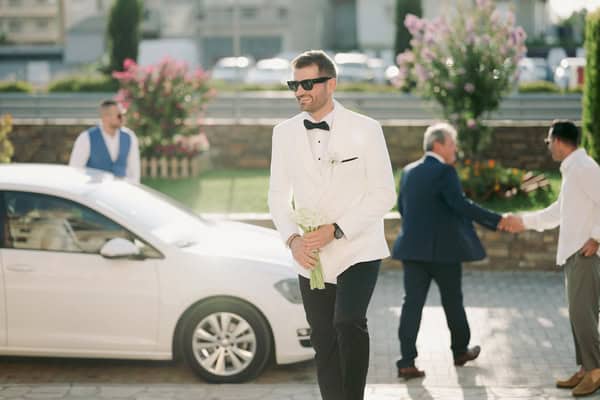 Romantic Summer Wedding White Details Larissa