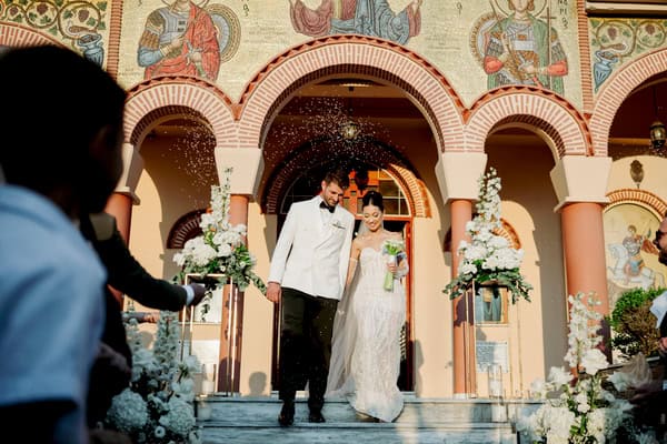 Romantic Summer Wedding White Details Larissa