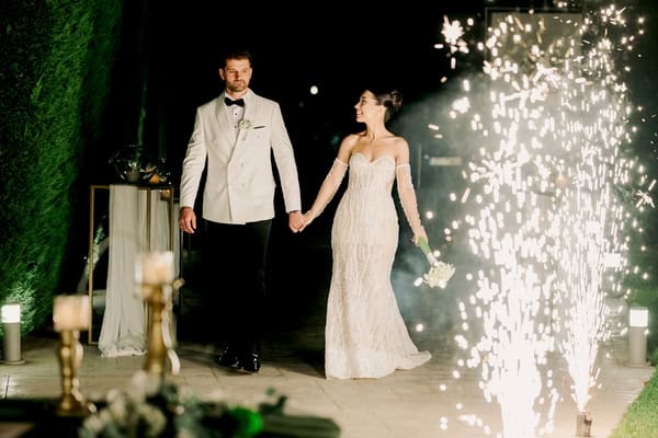Romantic Summer Wedding White Details Larissa