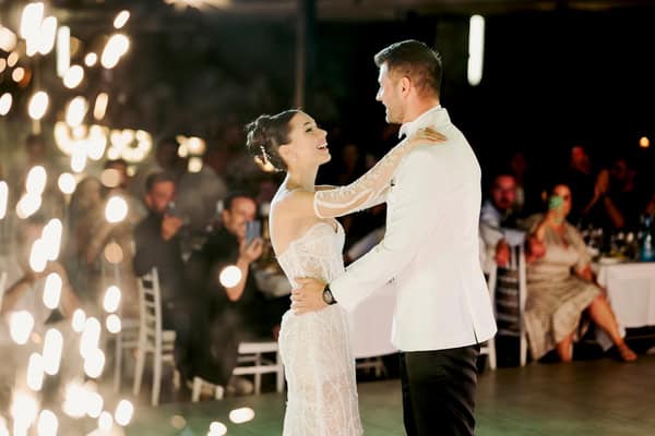 Romantic Summer Wedding White Details Larissa