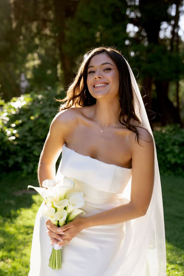 White Hydrangea Wedding Deda Estate