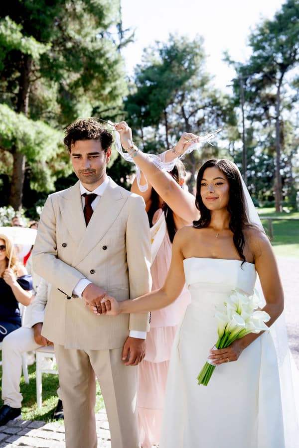 White Hydrangea Wedding Deda Estate