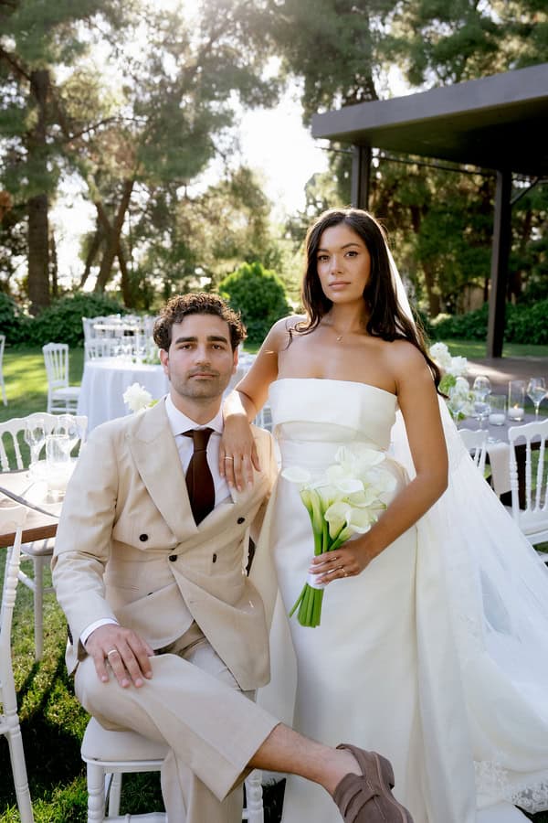 White Hydrangea Wedding Deda Estate
