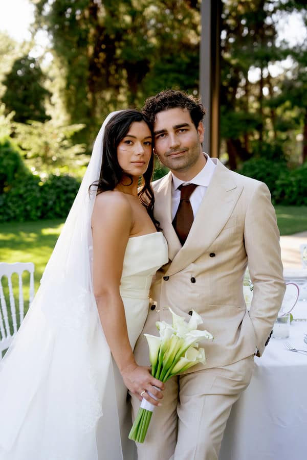 White Hydrangea Wedding Deda Estate