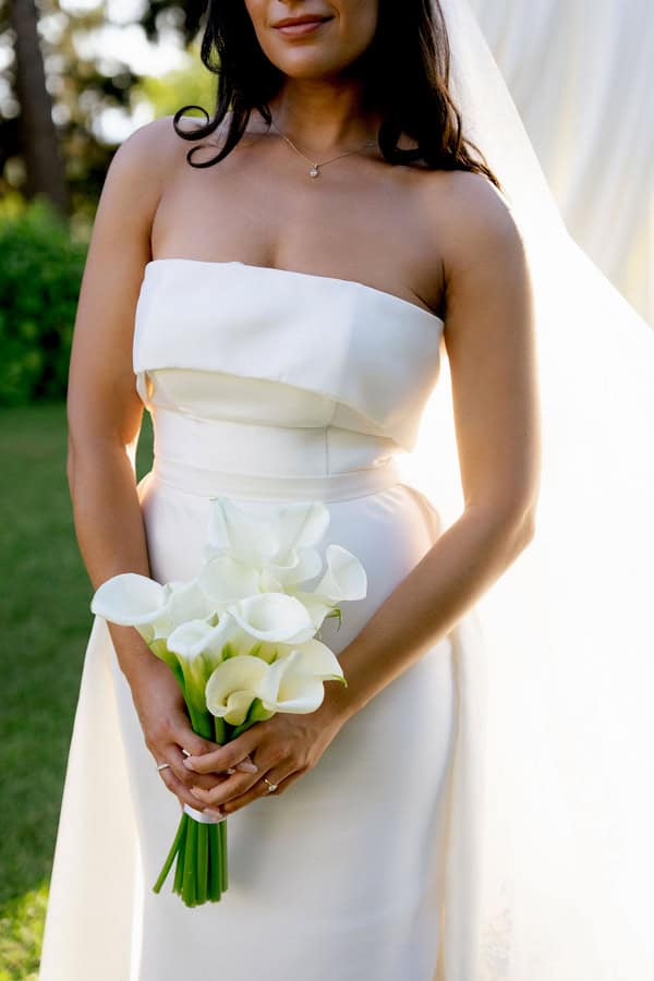 White Hydrangea Wedding Deda Estate