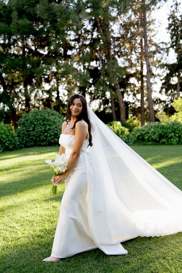 White Hydrangea Wedding Deda Estate