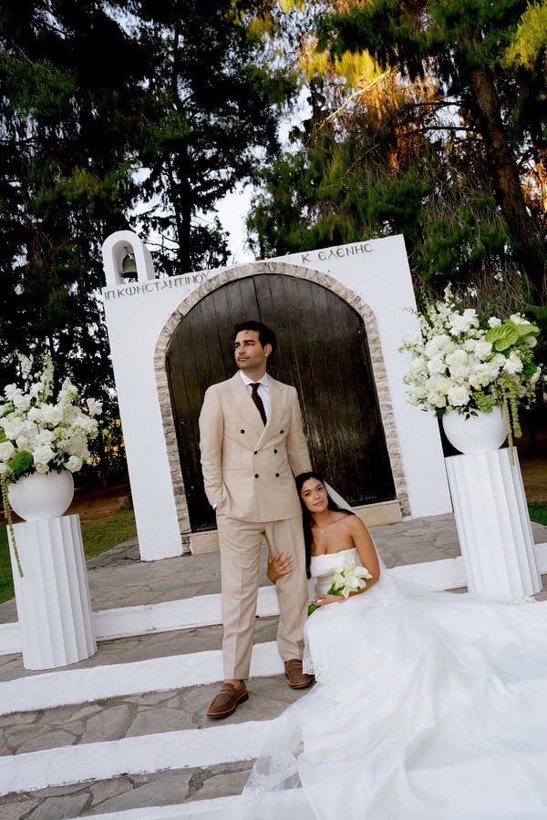 White Hydrangea Wedding Deda Estate