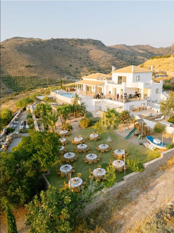 Beautiful Mediterranean Wedding Celebration At Villa Aphea In Aegina