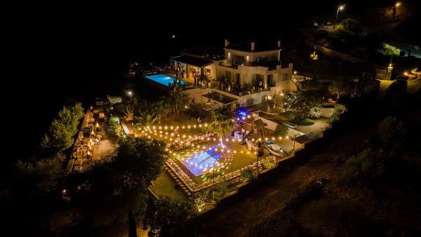 Beautiful Mediterranean Wedding Celebration At Villa Aphea In Aegina