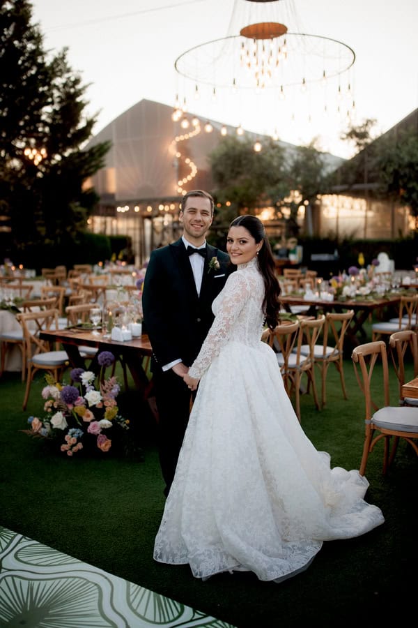 Beautiful Wedding With Vibrant Florals And Romantic Details