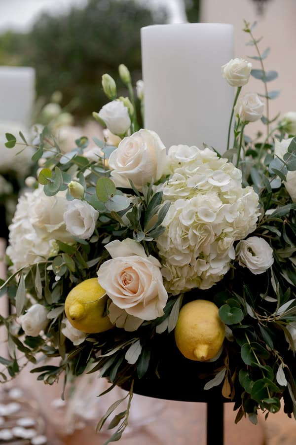 Beautiful White Green Wedding Wine Museum