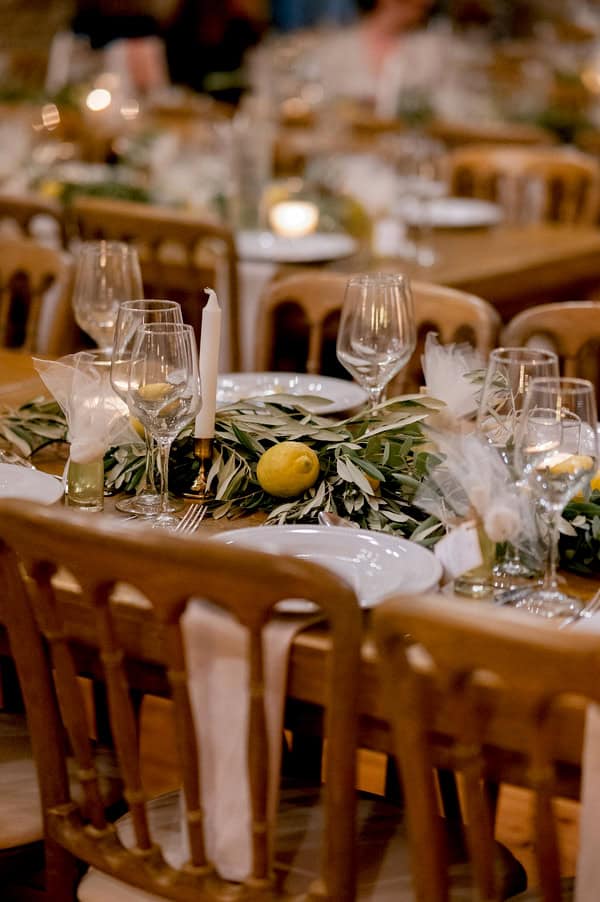 Beautiful White Green Wedding Wine Museum