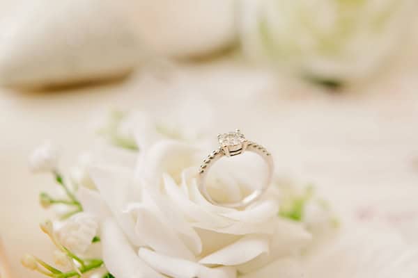 Chic White Floral Wedding Larissa