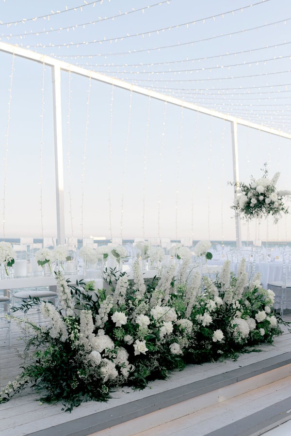 Dreamy Seaside Wedding White Decor
