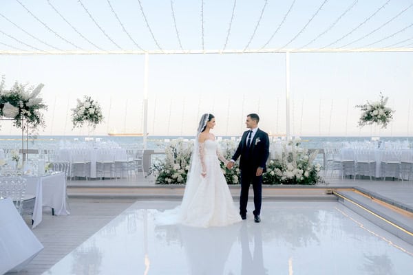 Dreamy Seaside Wedding White Decor