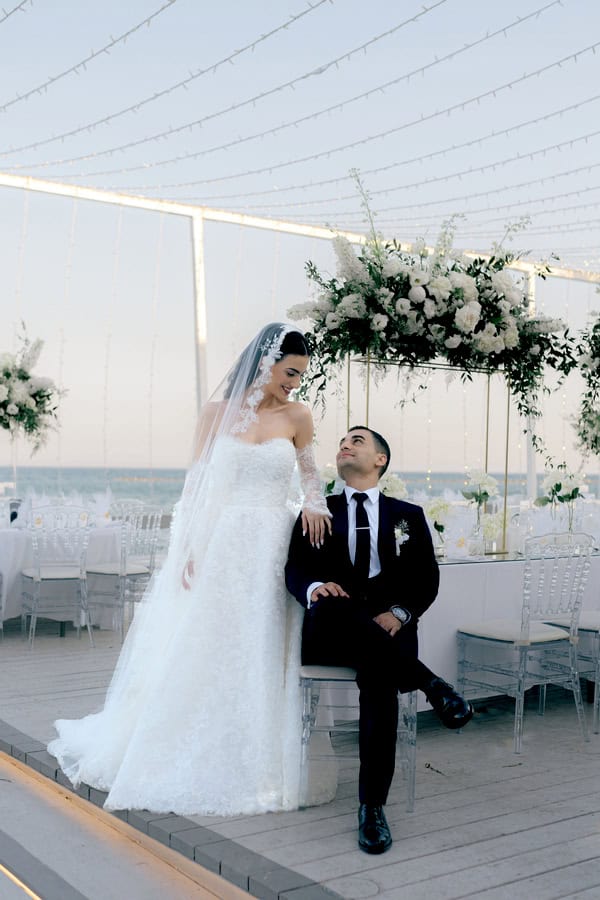 Dreamy Seaside Wedding White Decor