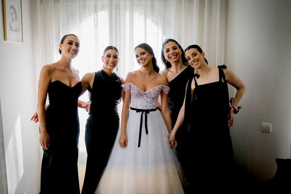 Fashion Forward Stadium Wedding Vibrant Disco Style