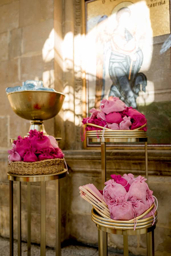 Fashion Forward Stadium Wedding Vibrant Disco Style
