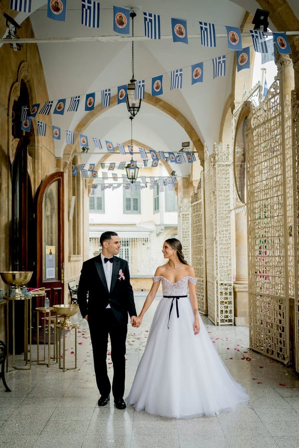 Fashion Forward Stadium Wedding Vibrant Disco Style