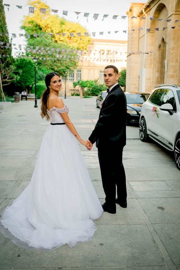 Fashion Forward Stadium Wedding Vibrant Disco Style