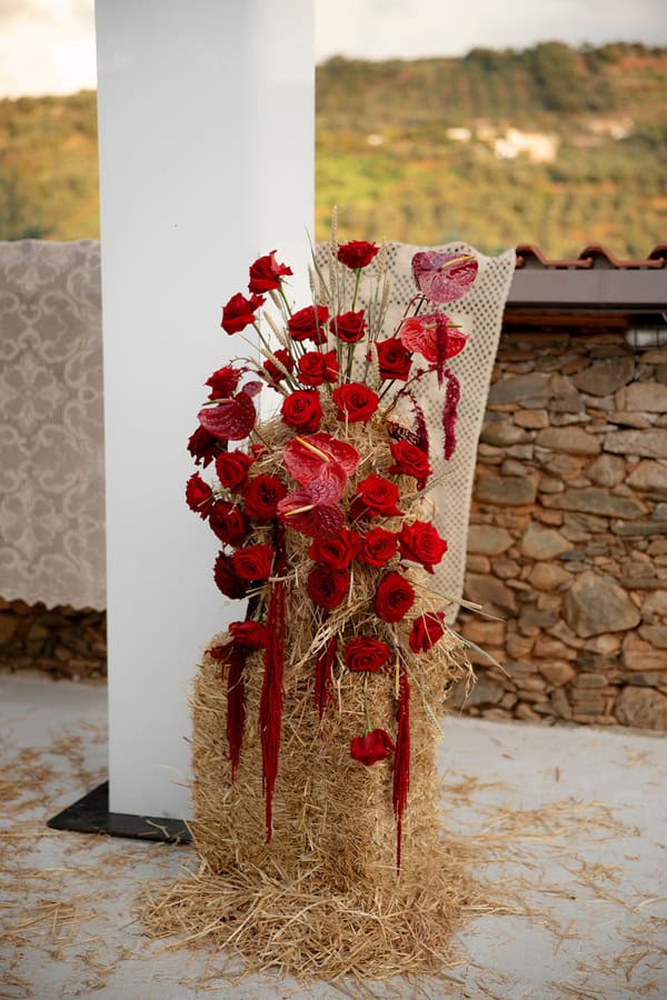 Moody Romantic Wedding Inspiration Atmospheric Olive Grove
