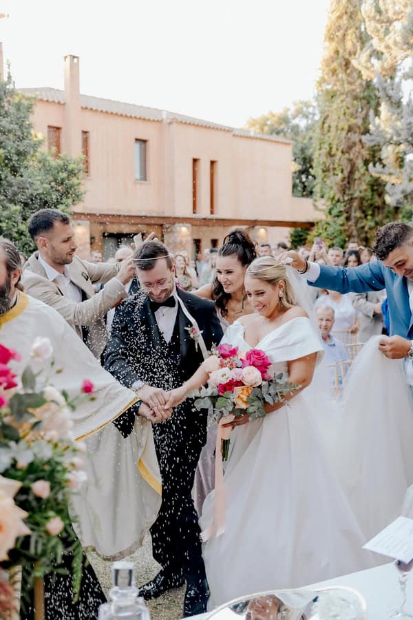 Romantic Fuchsia Wedding Stylish Details