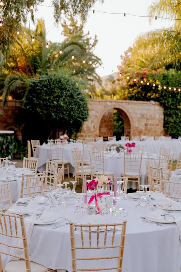 Romantic Fuchsia Wedding Stylish Details