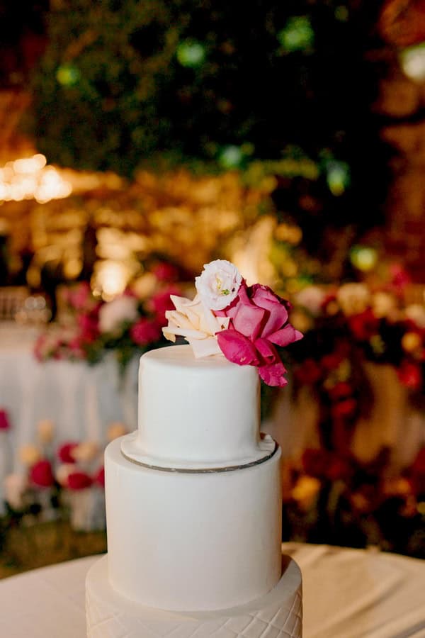 Romantic Fuchsia Wedding Stylish Details