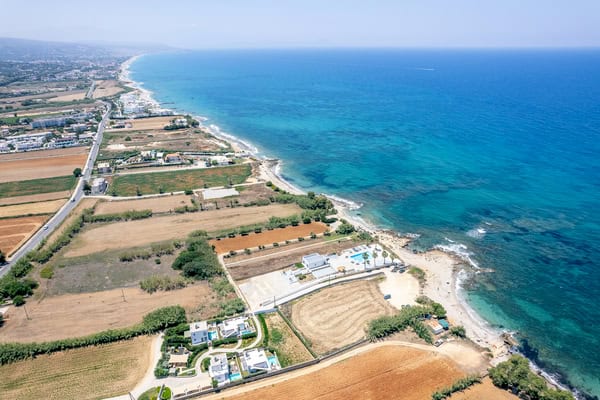 Seaside Destination Wedding Inspiration Thalasses Villas Crete